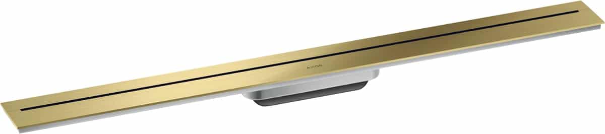 hansgrohe AXOR Drain kappesæt bruseafløb 900 mm vægmontering, børstet messing PVD