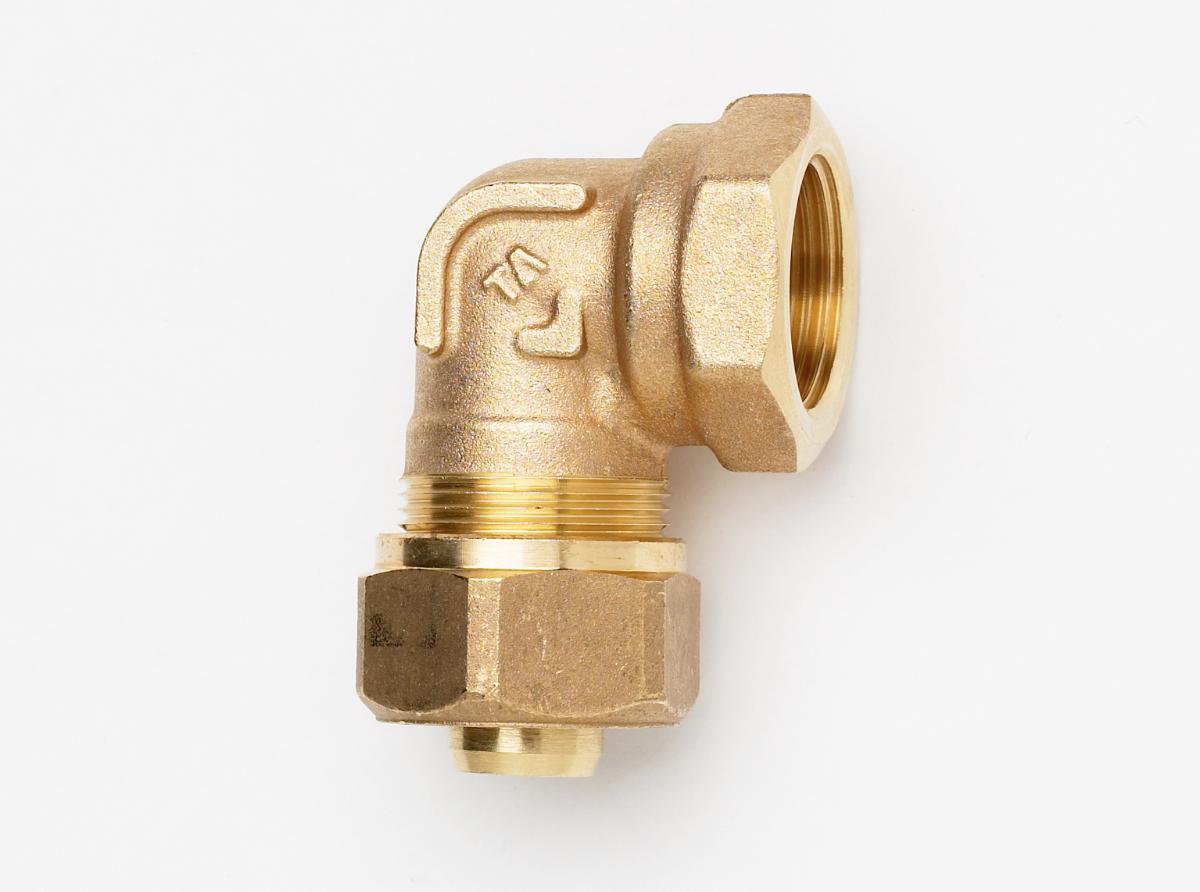 Vinkel kompression TA 90° 28 mm X 1 muffe - IMI HYDRONIC ENGINEERING A/S - Vinkel kompression TA 90° 28 mm X 1 muffe