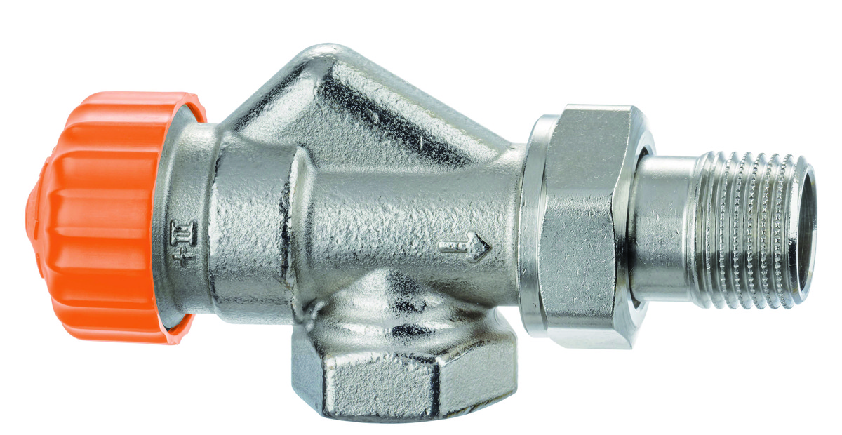 TA Eclipse F radiatorventil DN15 omvendt vinkel dynamisk
