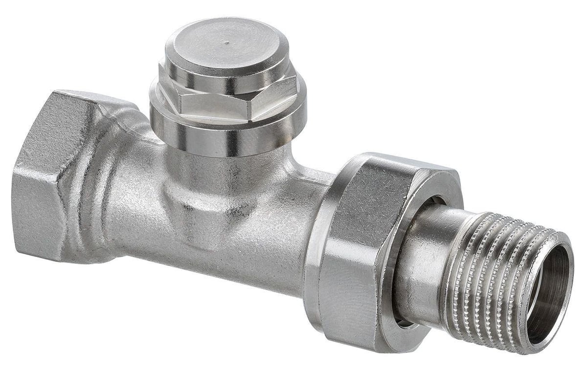 TA RADITRIM returkobling ligeløbende 1/2" med forskruning - IMI HYDRONIC ENGINEERING A/S - TA RADITRIM returkobling ligeløbende 1/2" med forskruning - Billede 2