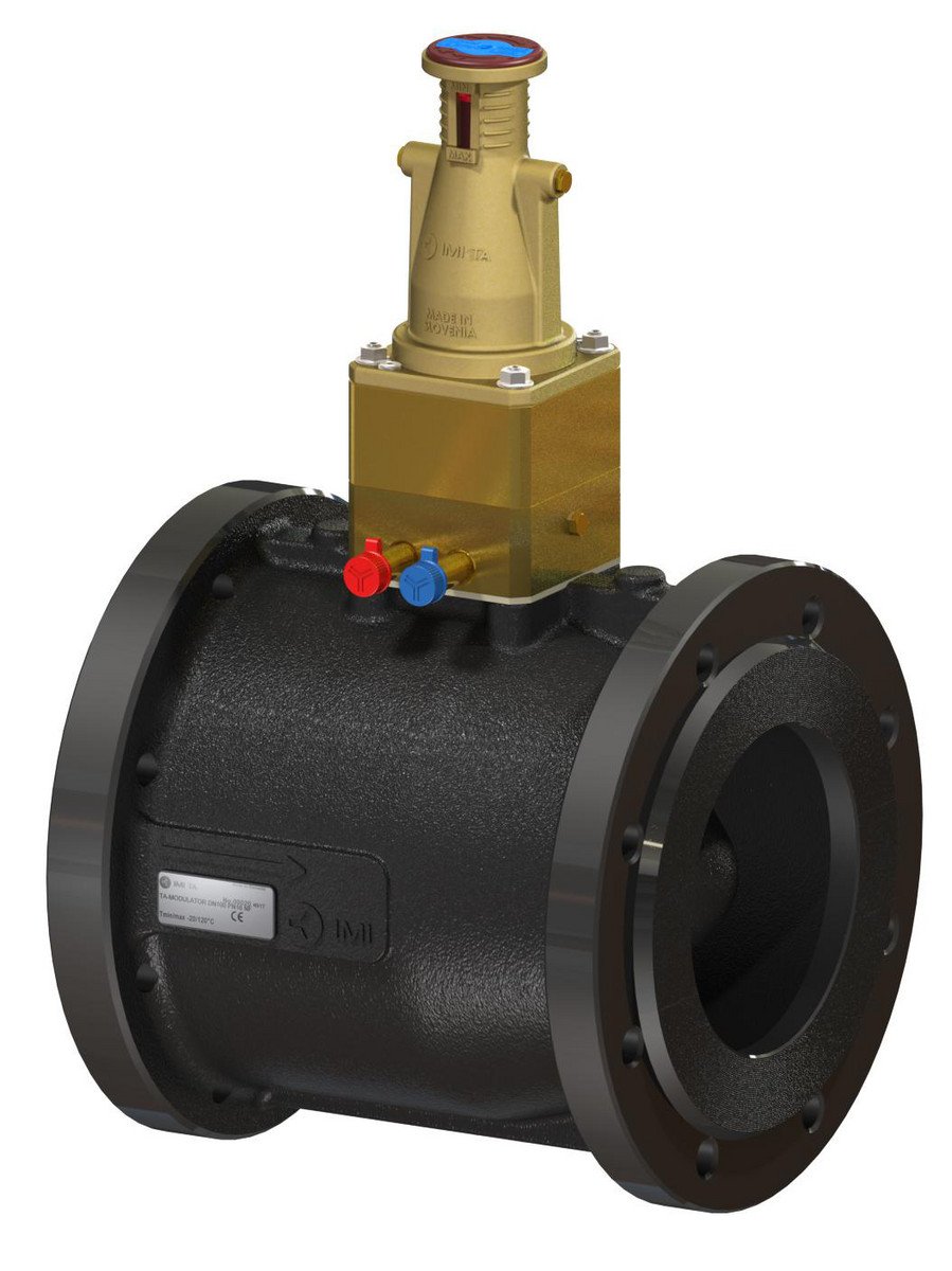 TA PILOT-R differenstryksregulator med flanger DN150 30-150 kPa