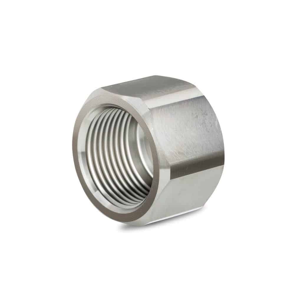 NORDS Gevind Slutmuffe 6kt R-231 EN 1.4404 316L 100 bar cylindrisk BSPP ISO 228-1 1/2"