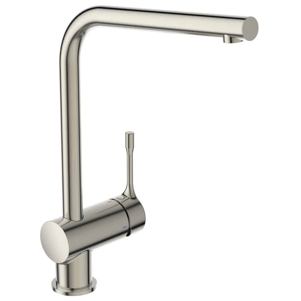 Ideal Standard Ceralook 1-gr køkkenarmatur, PVD: Silver Storm