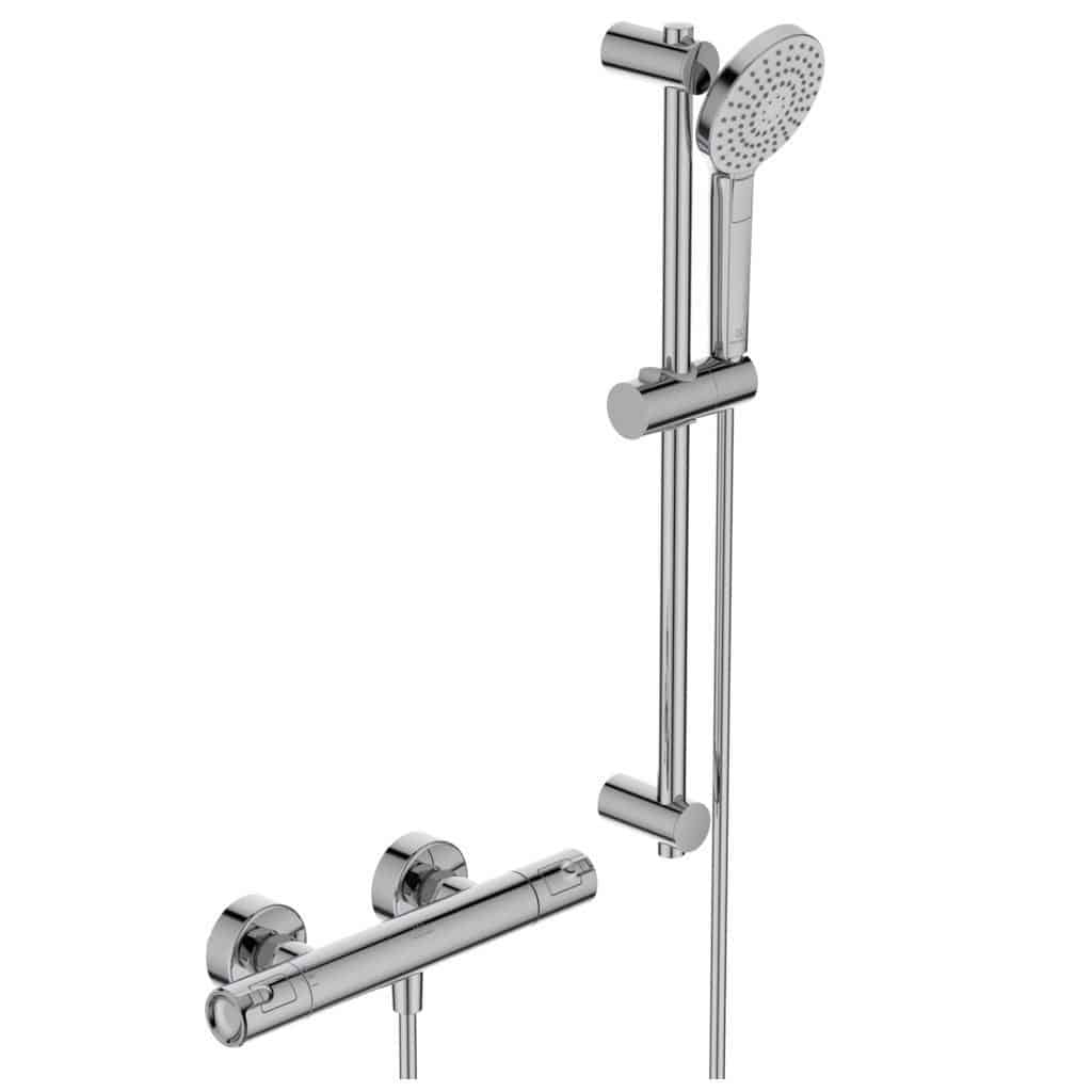 Ideal Standard Ceratherm T50 kar-/brusetermostat m/brusesæt fork