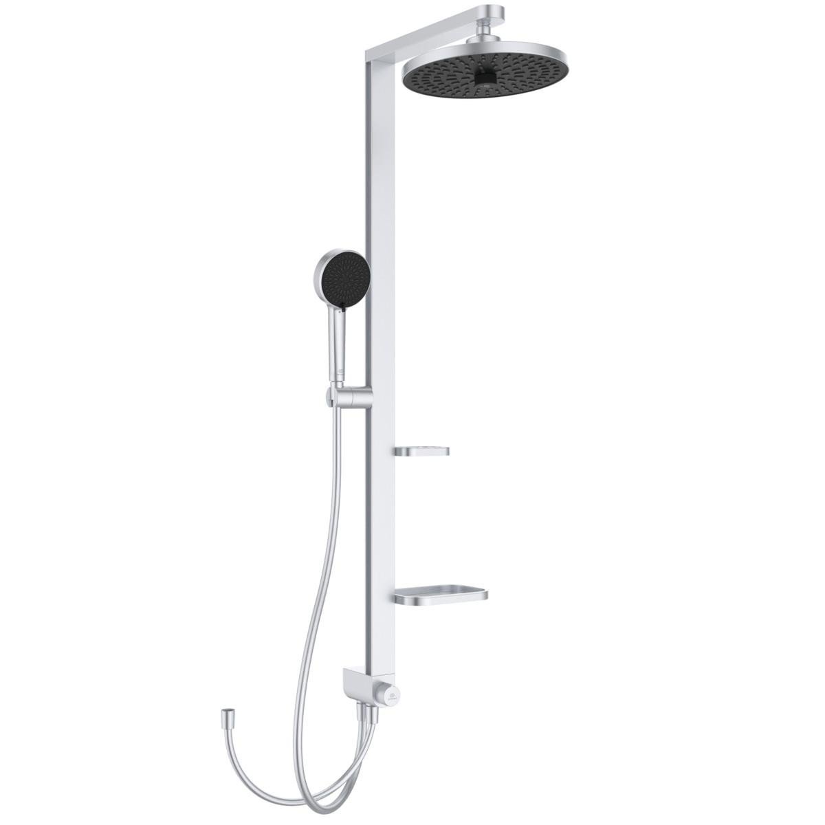 Ideal standard alu+ brusesystem ø260 mm, silver