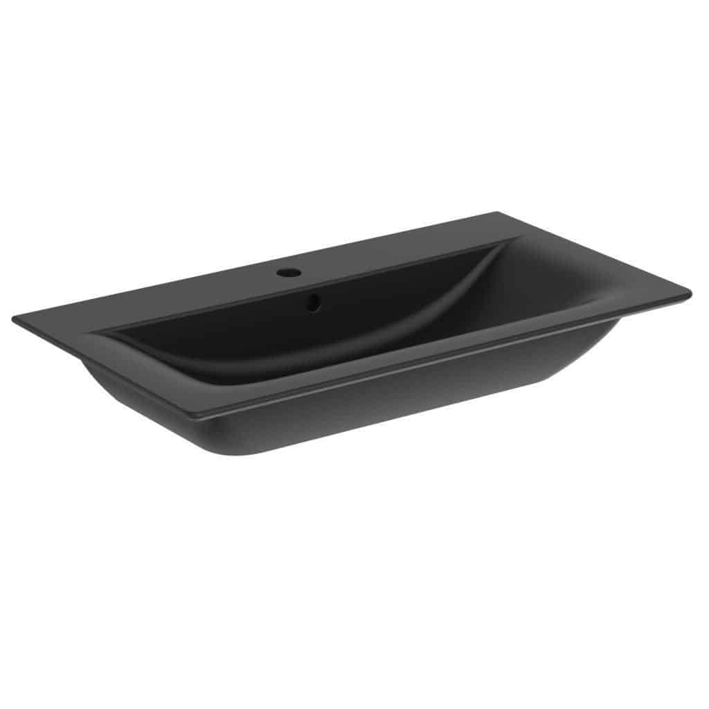 Ideal Standard Connect Air håndvask 840 mm t/underskab, mat sort