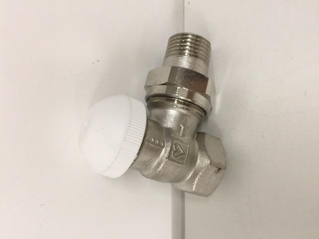 Herz TS-90 radiatorventil 1/2" vinkelløbende - K. Neerskov - Herz TS-90 radiatorventil 1/2" vinkelløbende - Billede 2