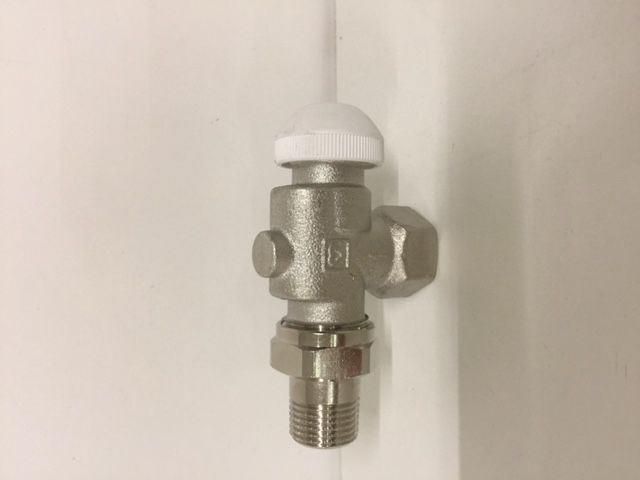 Herz TS-90 radiatorventil 1/2" omvendt vinkelløbende - K. Neerskov - Herz TS-90 radiatorventil 1/2" omvendt vinkelløbende