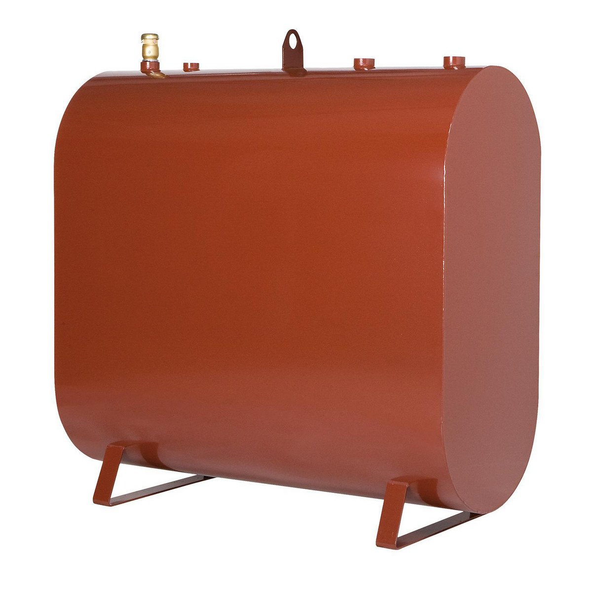 Olietank oval C3 1200 liter rød