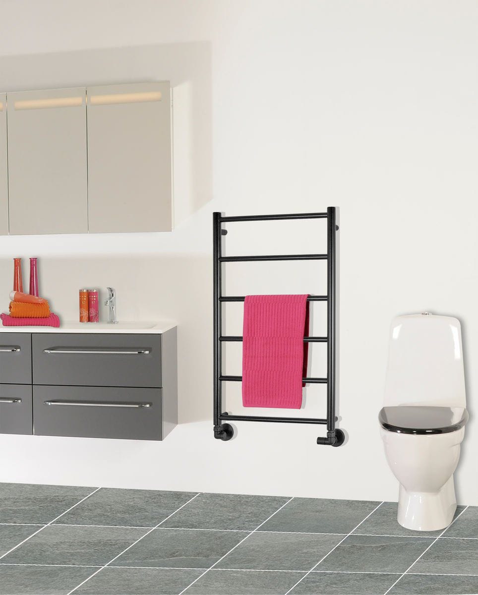 KRISS Polaris håndklæderadiator 800x500mm krom - Kriss - KRISS Polaris håndklæderadiator 800x500mm krom