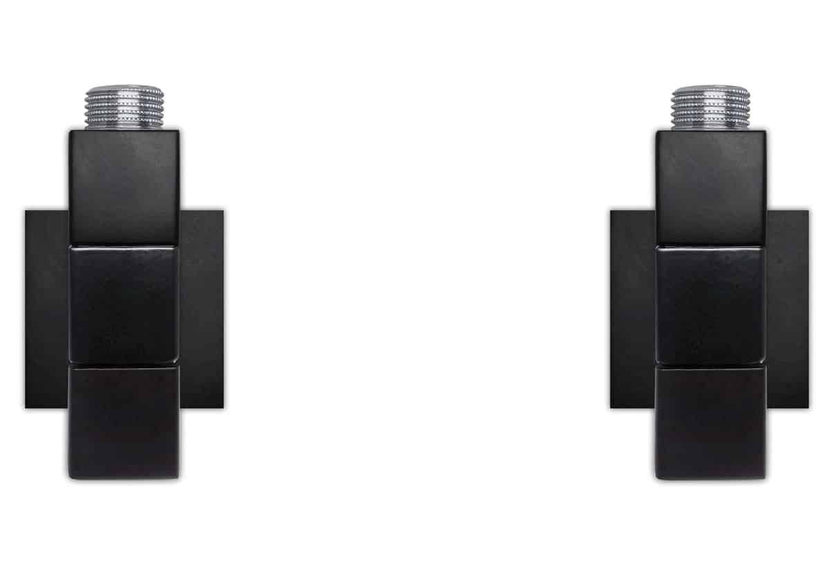 KRISS 4K2 Plus ventilsæt vinkelløbende 1/2" sort