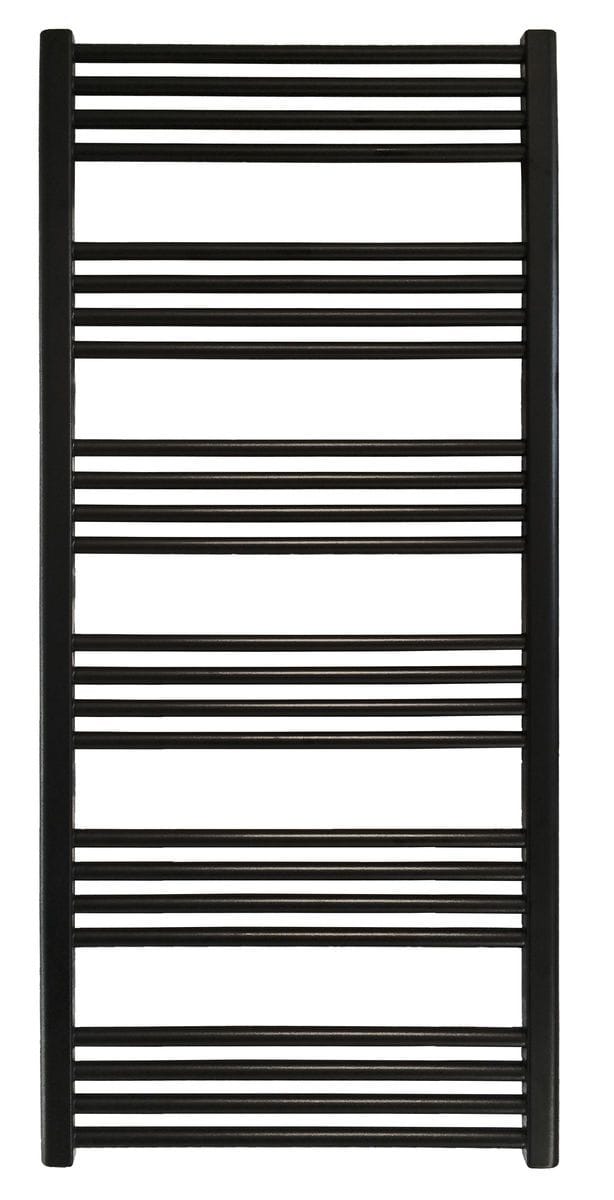 KRISS Space håndklædetørrer 1337x600mm mat sort