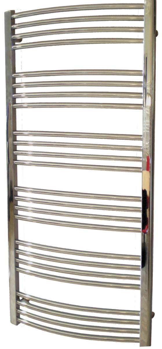 KRISS Round håndklæderadiator 1320x600mm forkr
