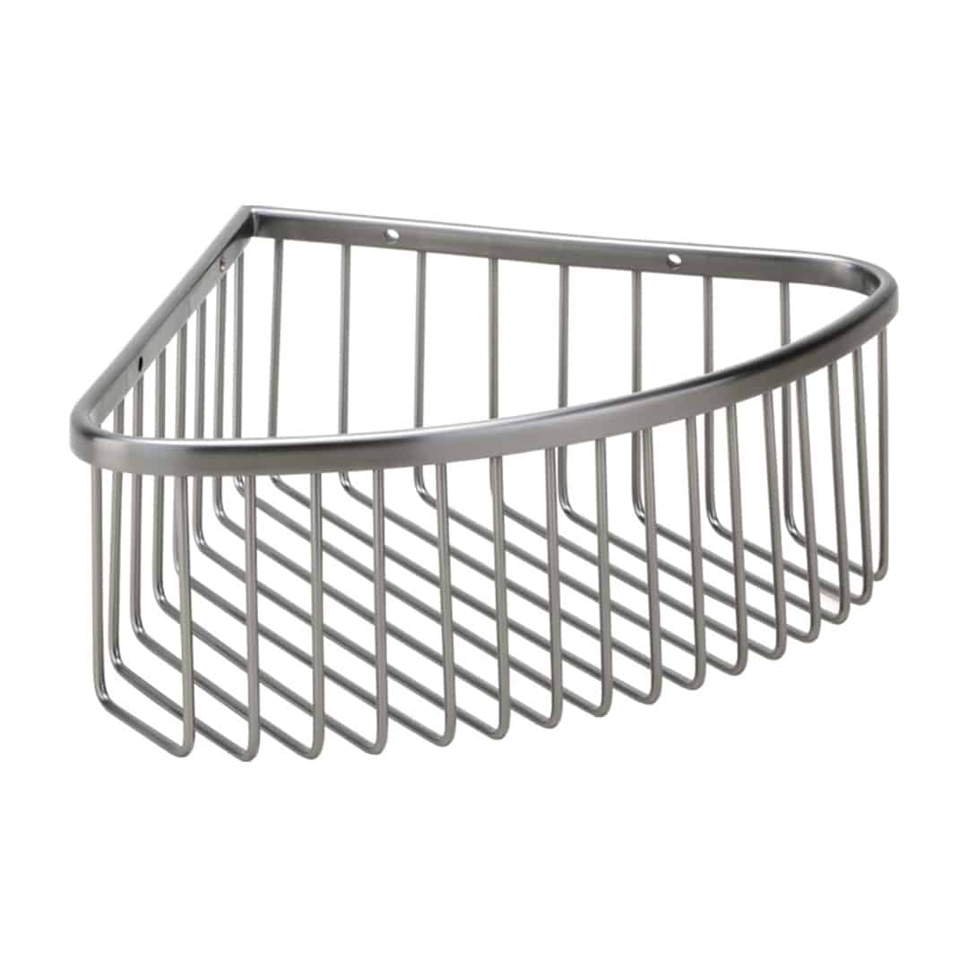 KRISS Athena dyb hjørnetrådkurv 265x205x90 mm, bør grafit (PVD)