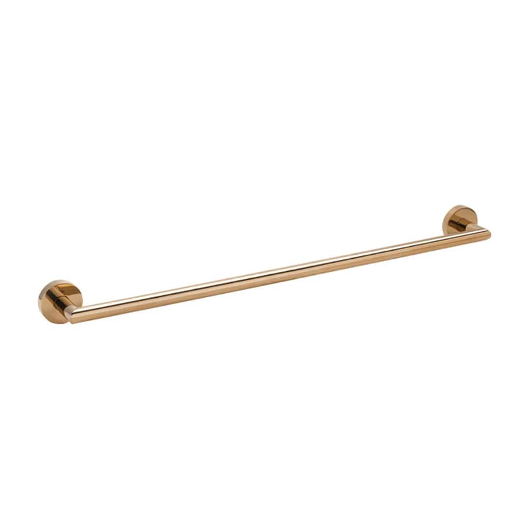 KRISS Simple håndklædestang 600mm, blank kobber (PVD)