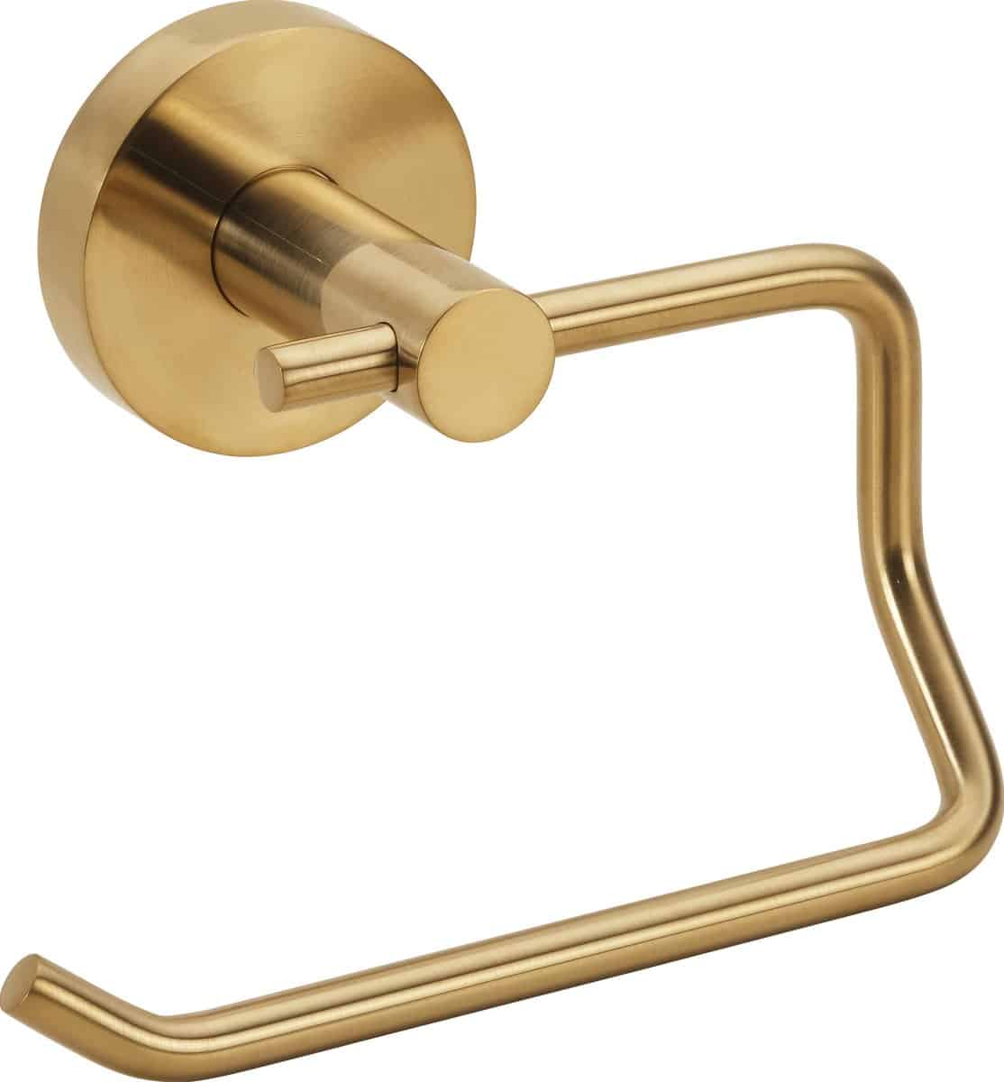 KRISS Simple toiletpapirholder u/låg, bør guld (PVD)