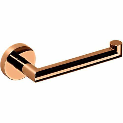KRISS Simple toiletpapirholder u/låg, blank kobber (PVD)