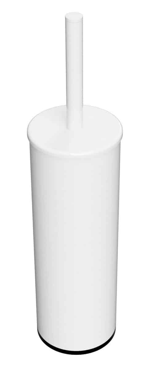 KRISS Simple toiletbøstesæt gulv/væg, hvid
