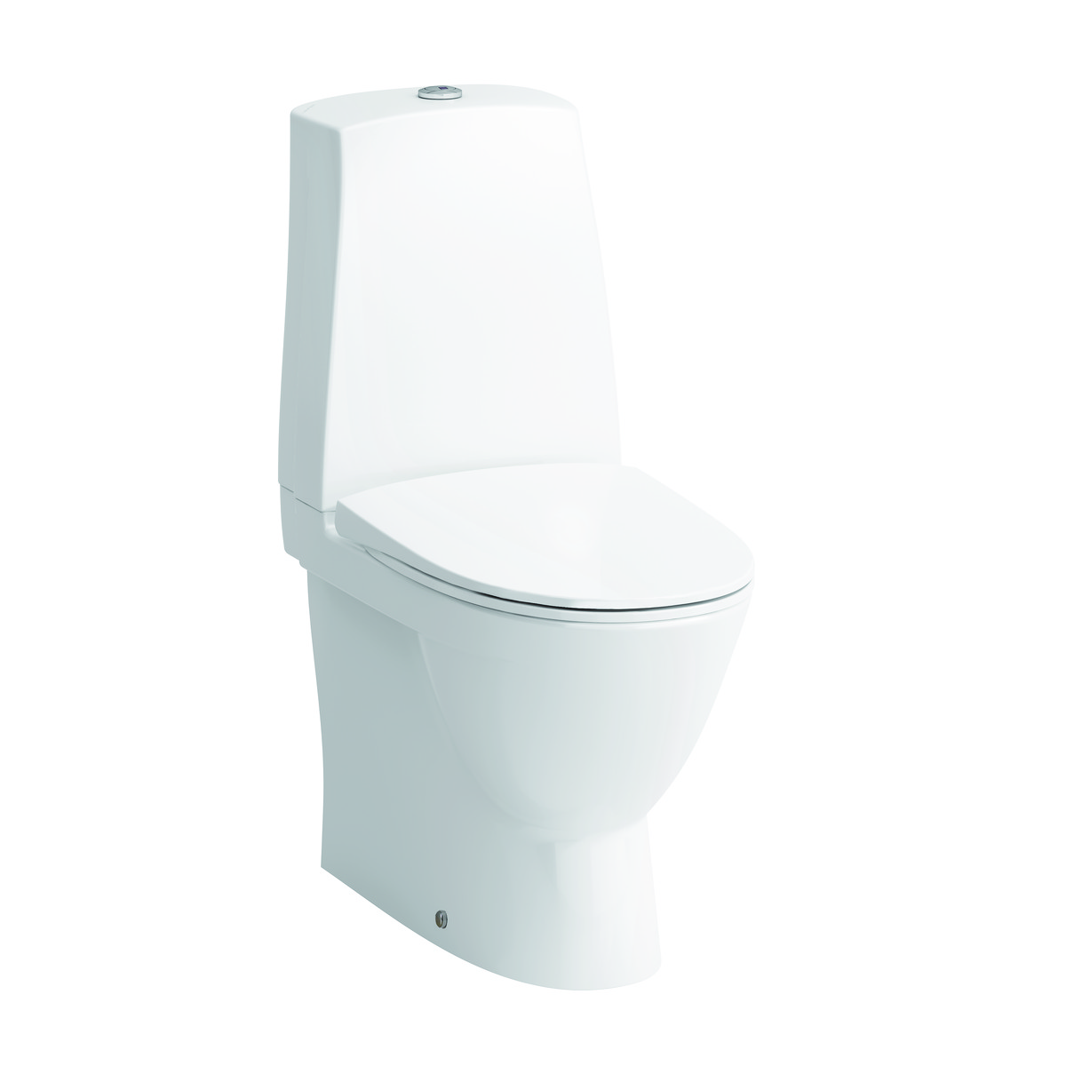 LAUFEN PRO N toilet med P-lås, Rimless skrue, LCC
