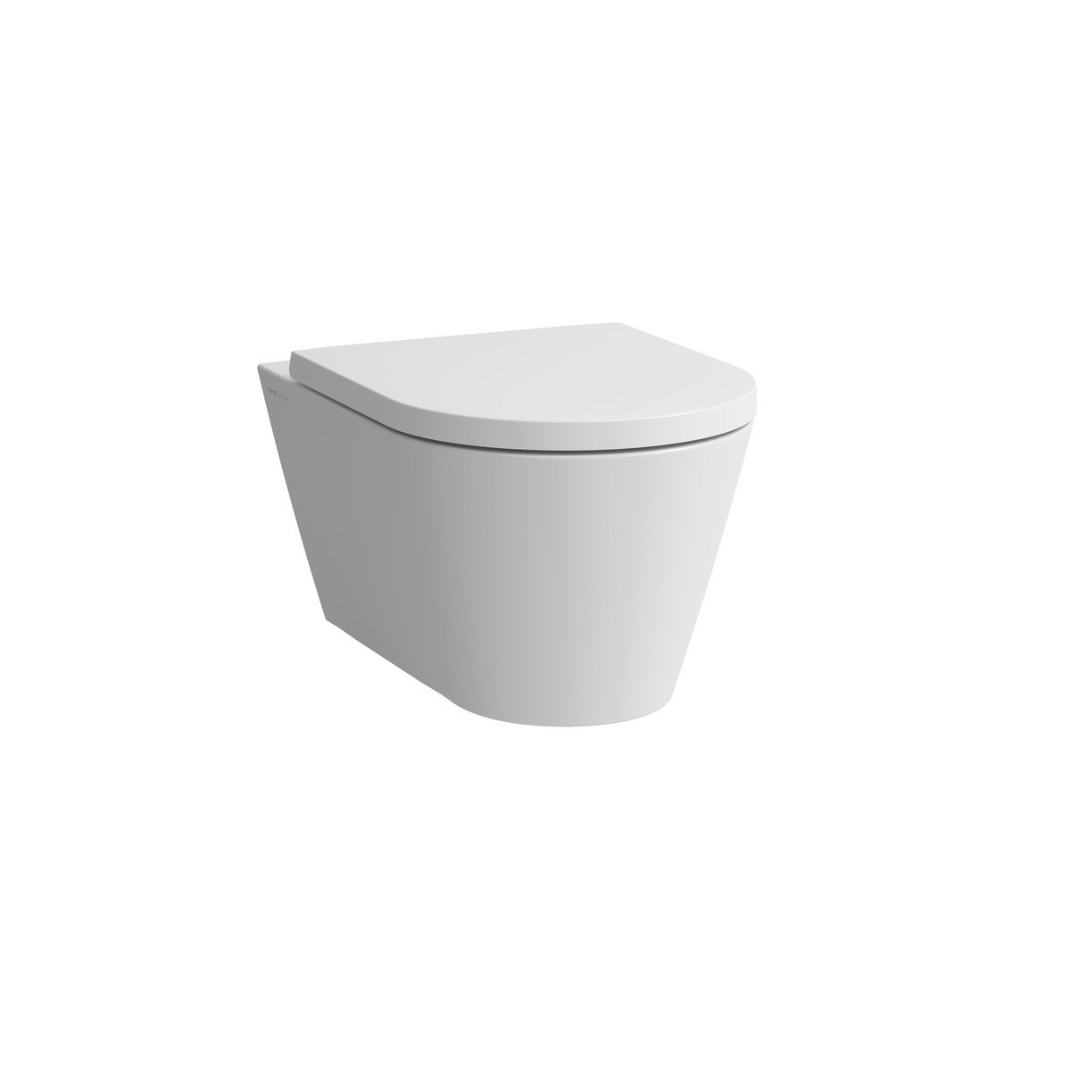 LAUFEN Kartell By LAUFEN hængeskål, Rimless, 530 x 370 mm, mat hvid