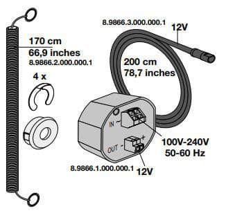 LAUFEN LIS elektronisk kontrol E-AW107
