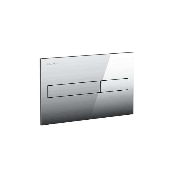 LAUFEN betjeningsplade, 250 x 10 x 160 mm, krom