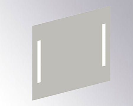 LAUFEN ARTE spejl med LED lys, 60 x 65 cm