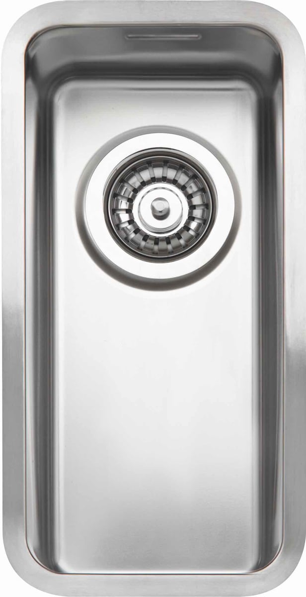 Lavabo Ohio køkkenvask 18x40cm strainer satin rf