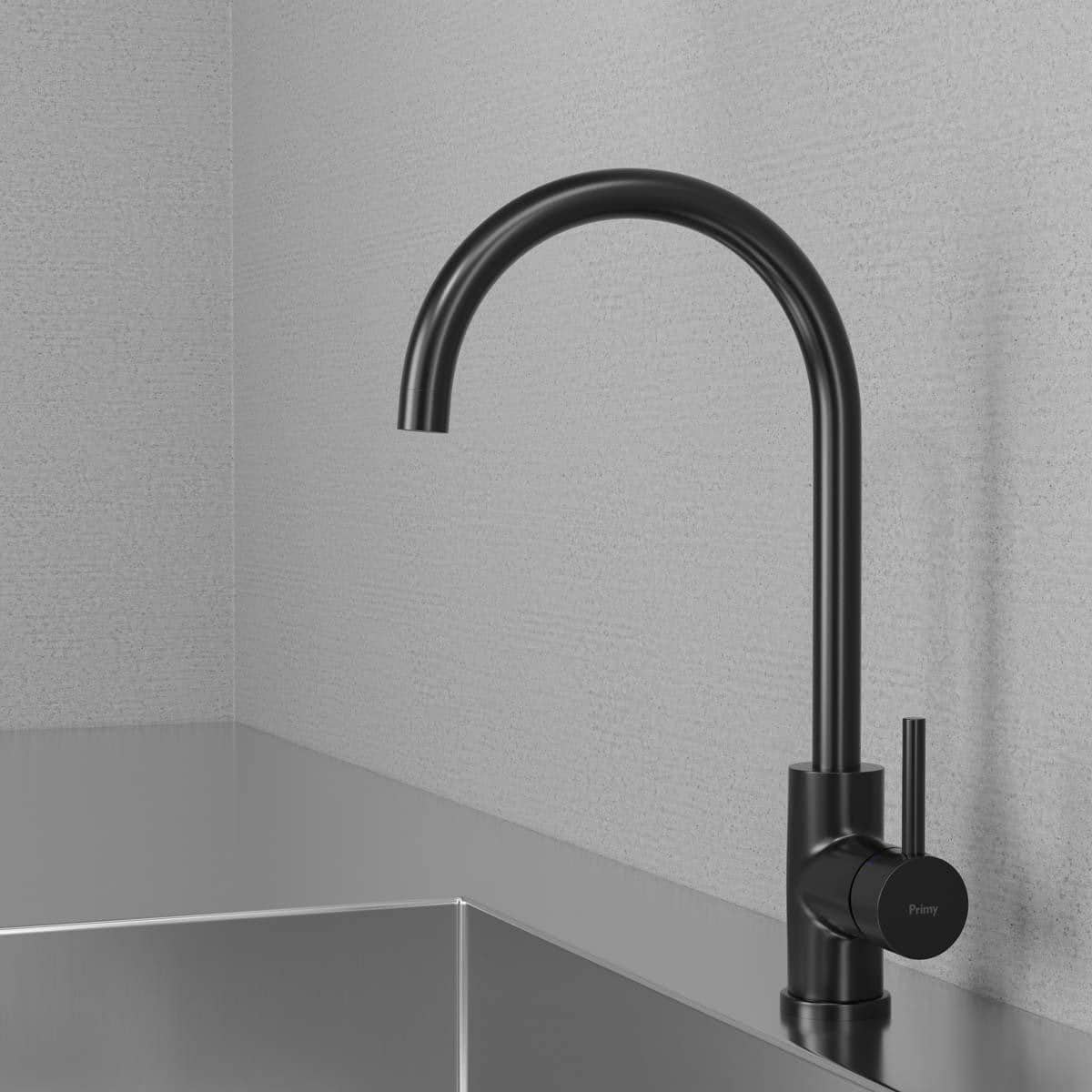 Lavabo Primy Steel Curve køkkenarmatur 200mm tud u/bv PVD Shadow