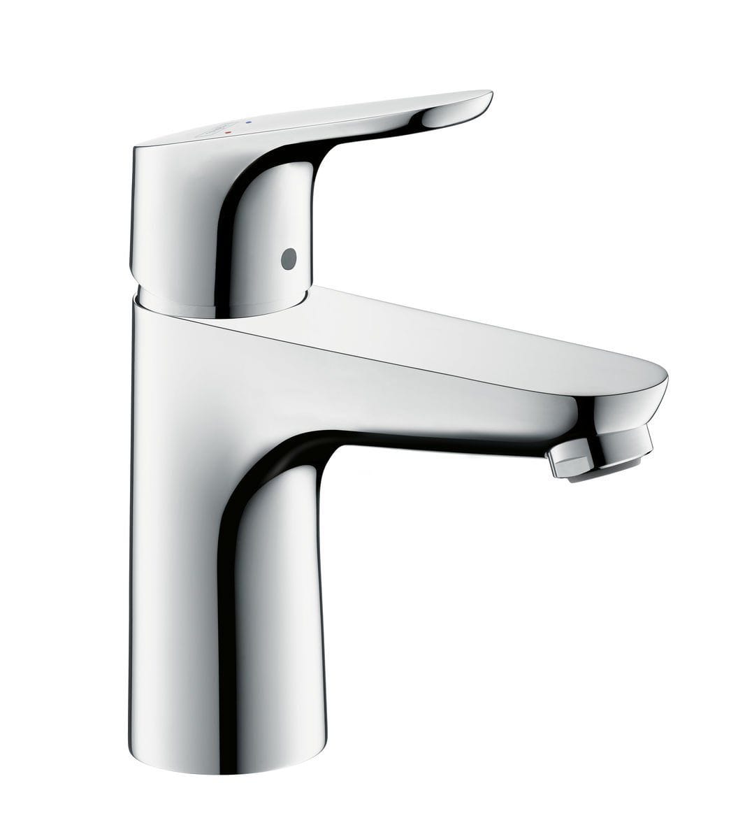 hansgrohe Focus 100 håndvaskarmatur m/løft-op bundventil, krom - Hansgrohe - hansgrohe Focus 100 håndvaskarmatur m/løft-op bundventil, krom