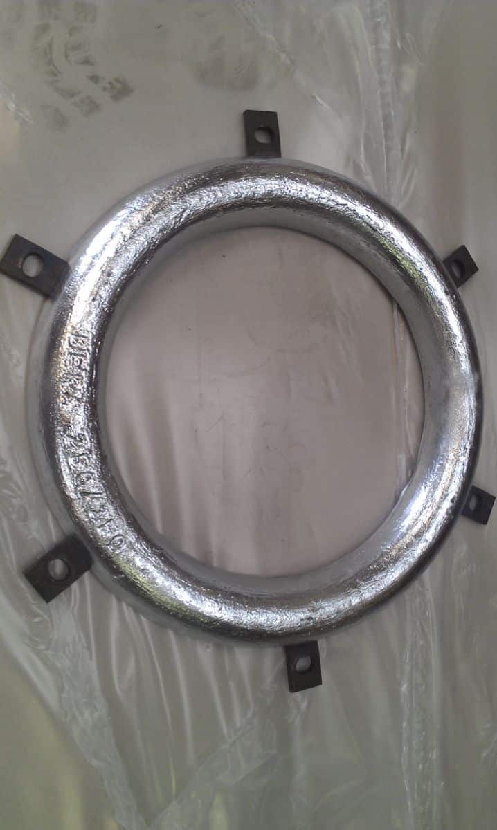 Zinkanode 350-250