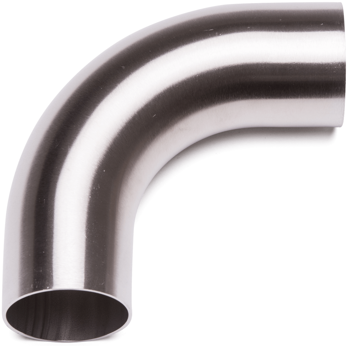 Bøjning 90° din lang rk2 316l satin ø35x1,5