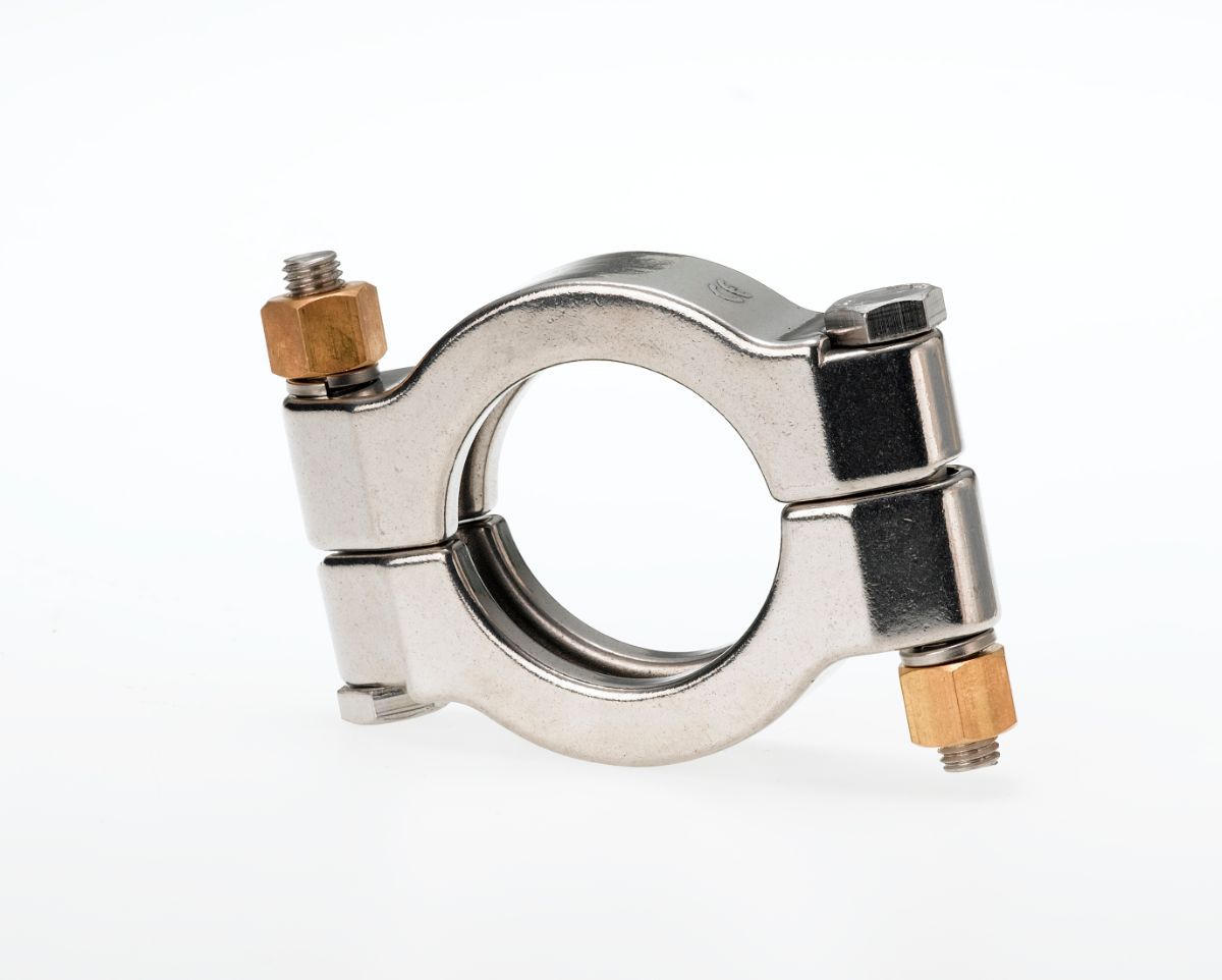 Clamp type SSH 304 6" 154-168,3. Flange 183 mm