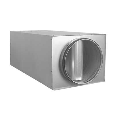 Lindab lyddæmper lrbcb ø800 l=600 med baffel - Lindab Ventilation - Lindab lyddæmper lrbcb ø800 l=600 med baffel