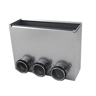 Gulvboks til rist pgfu 200x100 med 1 tilslutning ø63 - Lindab Ventilation - Gulvboks til rist pgfu 200x100 med 1 tilslutning ø63 - Billede 2