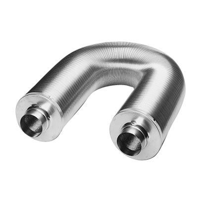 Lindab lyddæmper slf-a ø200 l=1000 25 mm isolering - Lindab Ventilation - Lindab lyddæmper slf-a ø200 l=1000 25 mm isolering