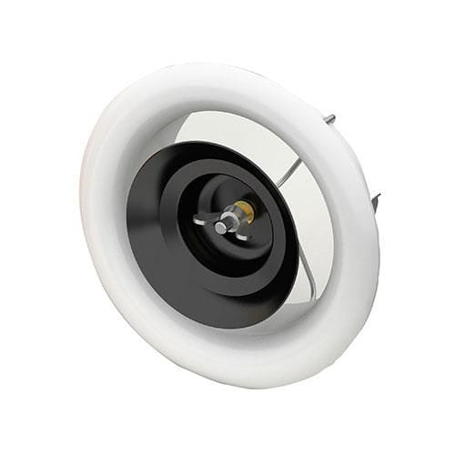 Lindab airy ventilhus ø100 mm ral9003