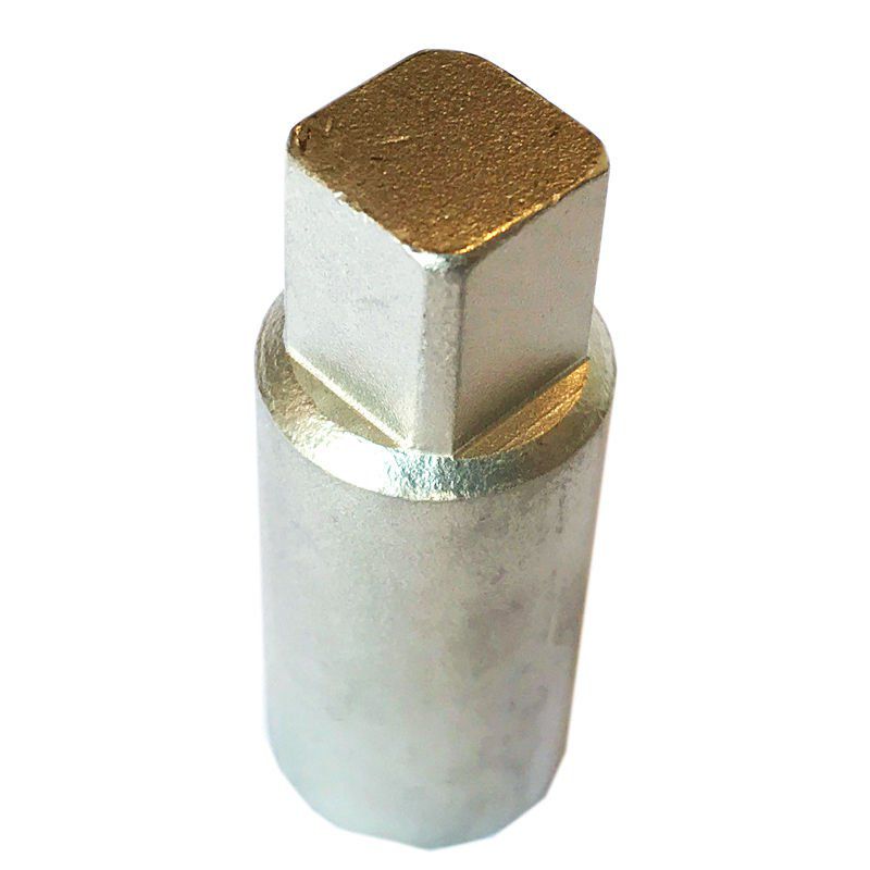 Kobling i rustfrit stål 17 x 17 mm