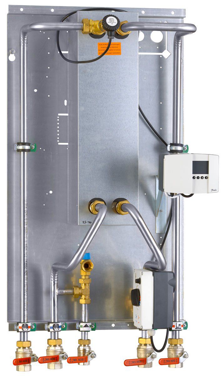 METRO THERM varmeveksler VRT Type 2 130 kW væghængt