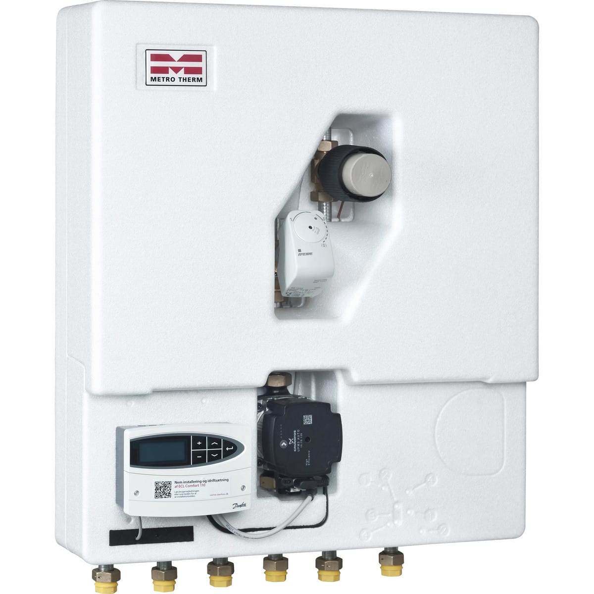 METRO THERM fjernvarmeunit System 4 Slimline - Metro Therm - METRO THERM fjernvarmeunit System 4 Slimline - Billede 2