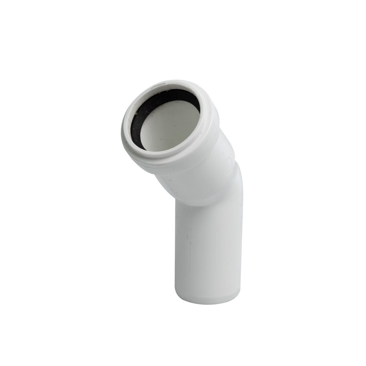 Ht-pp (amax pro) ø32 mm x 45° hvid bøjning