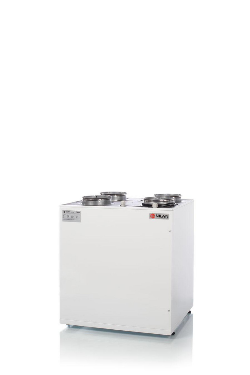Nilan VPL15 ventilationsanlæg Top M2 med CTS602 styring - Nilan - Nilan VPL15 ventilationsanlæg Top M2 med CTS602 styring