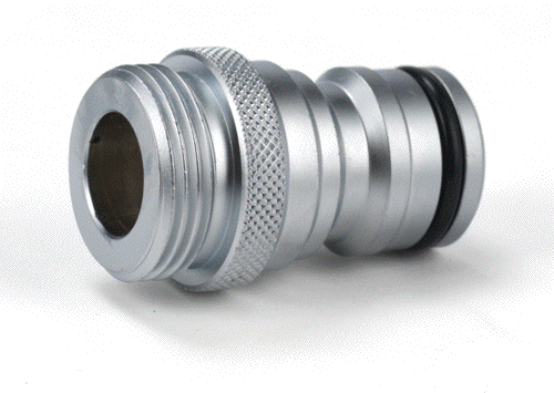 Click koblingsnippel 3/4" med udvendig 3/4"rørgevind