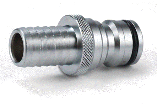 Click koblingsnippel 3/4" med 3/4" slangespids