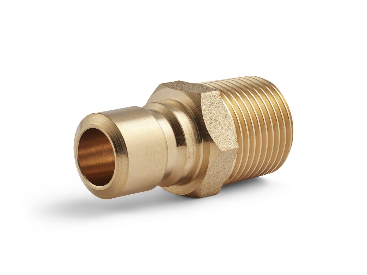 Dyros nippel med udvendigt gevind R38"