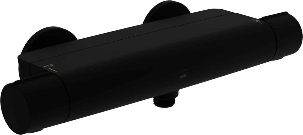 Oras Optima Style brusearmatur mat sort