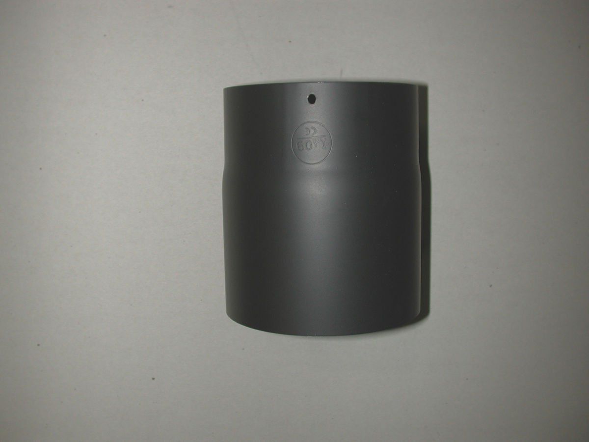 Røgrør lige 7" længde 150MM