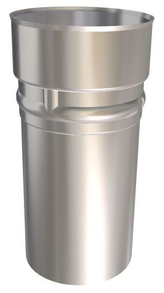 Metalbestos omega startkobling til stålforing ø100 mm (efter opgave) - P.A.Kierulff - Metalbestos omega startkobling til stålforing ø100 mm (efter opgave)