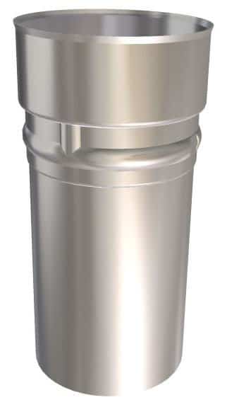 Metalbestos omega startkobling til stålforing ø130 mm - P.A.Kierulff - Metalbestos omega startkobling til stålforing ø130 mm