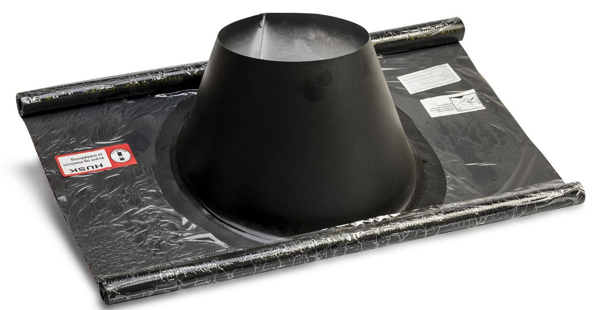 Metalbestos inddækning ø250/150 5-32° flex sort - P.A.Kierulff - Metalbestos inddækning ø250/150 5-32° flex sort - Billede 3